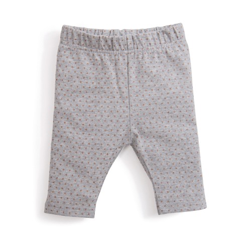 ZED 6m Legging gris imprimé pois cuivre Le Voyage d'Olga