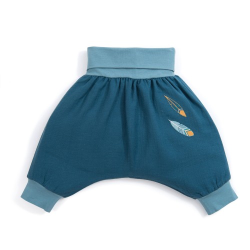 ZADIG 18m Sarouel lange bleu canard Le Voyage d'Olga