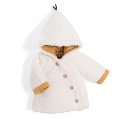 ABIGAEL Manteau blanc Le Voyage d'Olga 6m