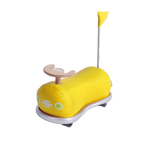Auto tamponneuse jaune Mémoire d'enfant