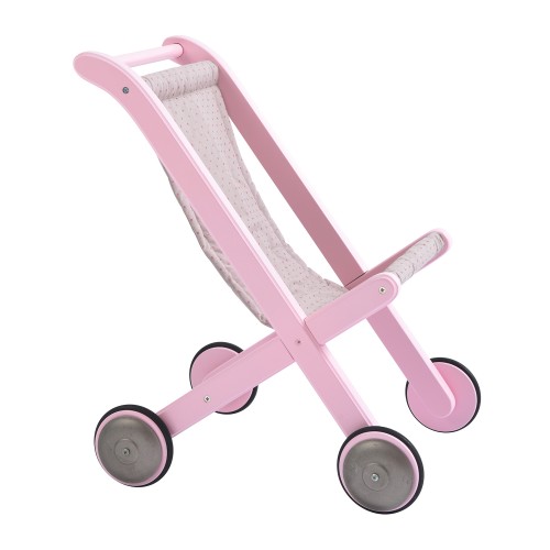 Poussette rose BDB