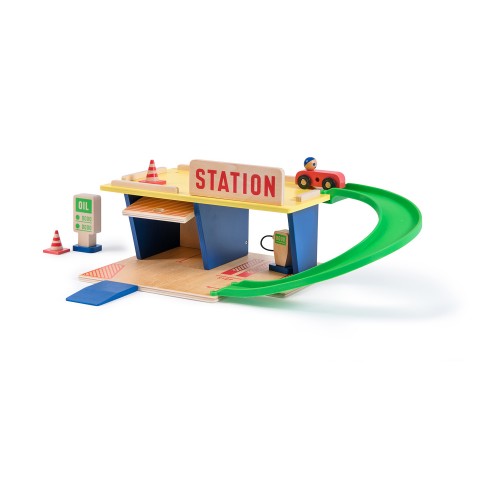 Station service Dans la ville