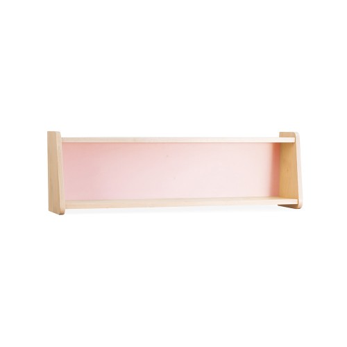 Etagère bois massif rose