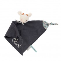 Doudou mouton gris Après la pluie
