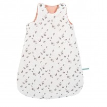 Gigoteuse crème à motifs 70 cm Après la pluie