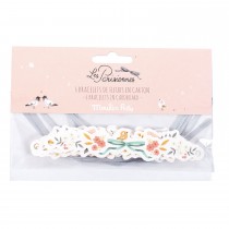 Set de 6 bracelets en carton Les Parisiennes