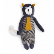 Miniature chat gris Alphonse Les Moustaches