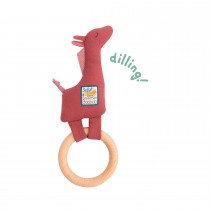 Anneau-hochet bois girafe Sous mon baobab