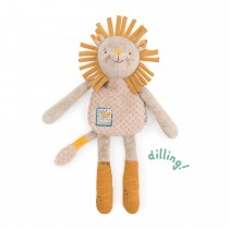 Doudou-hochet lion Sous mon baobab