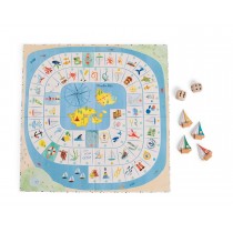 Jeu de l'oie de l'explorateur Le Jardin du Moulin