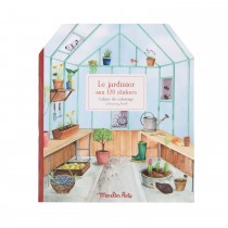 Cahier stickers Le jardinier Le Jardin du Moulin - 20 pages