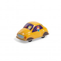 Nouvelle voiture à friction jaune Les jouets métal