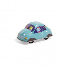 Nouvelle voiture à friction bleue Les jouets métal