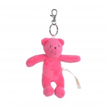 Porte-clé ours rose Les p'tits doudous de l'hôpital