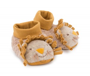 Chaussons Lion Sous mon baobab