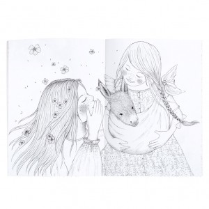 Cahier de coloriage Les Rosalies - 36 pages 