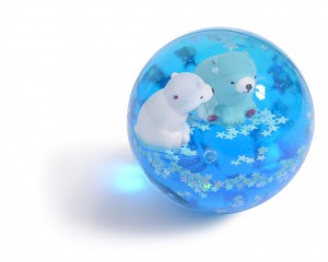 Balle rebondissante ours Les Petites Merveilles