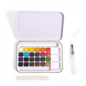 Boite aquarelle Le jardin du Moulin