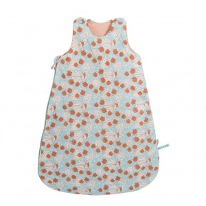 Gigoteuse fleurie bleue 70 cm Après la pluie