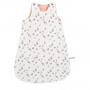 Gigoteuse crème à motifs 70 cm Après la pluie