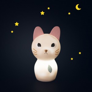 Veilleuse chat (USB) Après la pluie