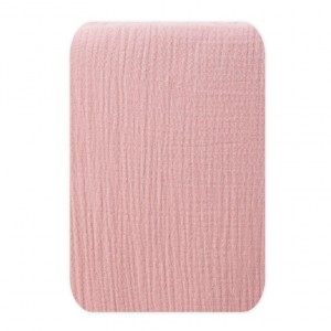 Drap housse rose lit bébé 70 x 140 cm Après la pluie