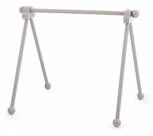Portique bois peint gris