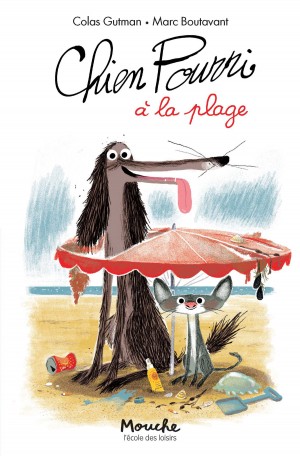 Livre Chien Pourri à la plage de Gutman-Boutavant