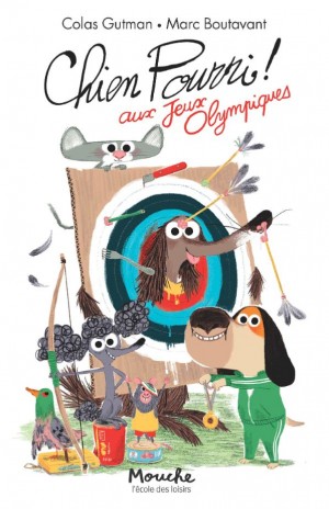 Livre Chien Pourri aux jeux olympiques de Gutman-Boutavant