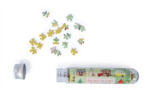 Mini puzzle Une nuit en forêt (150 pièces) Le jardin du Moulin