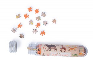 Mini puzzle Dans la forêt (150 pièces) Le jardin du Moulin