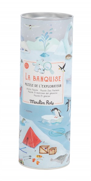 Puzzle de l'explorateur La banquise (96 pièces) Le jardin du Moulin