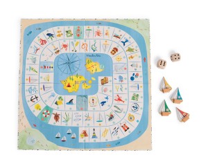 Jeu de l'oie de l'explorateur Le Jardin du Moulin