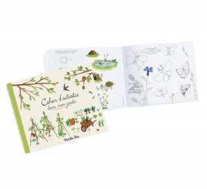Cahier d'activités Dans mon jardin Le jardin du Moulin - 36 pages