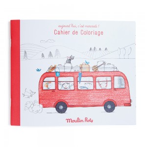 Cahier de coloriage Aujourd'hui c'est mercredi - 36 pages