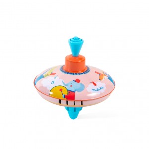 Petite toupie fanfare Les jouets métal